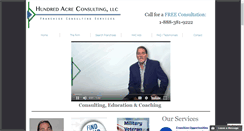 Desktop Screenshot of hundredacreconsulting.com